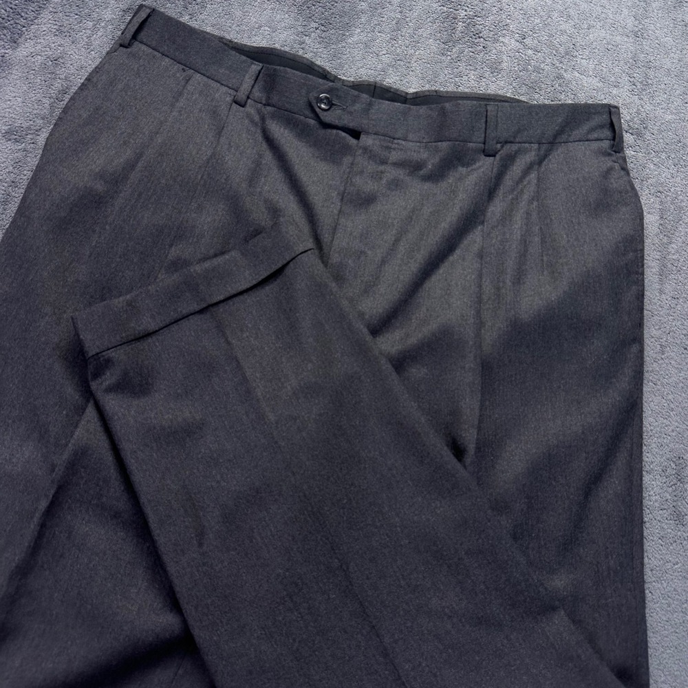 Jos. A. Bank Executive Collection Wool Cashmere Pleated Dress Pants Mens‎ 42x31